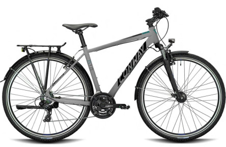 CONWAY Trekking bike TS 3.0 28"/55cm-L/21/light grey matt - moos metallic/02897205