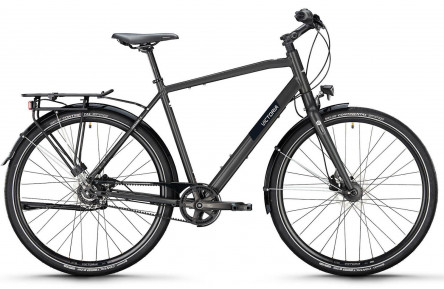 VICTORIA Trekkingfiets TREQANA 9 №1 28"/51cm-S/8/onyxgrijs mat/02921275