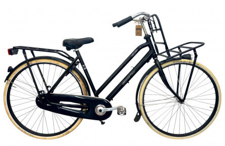 Woman's bicycle Sparta PickUP black/28/w/al/cargo