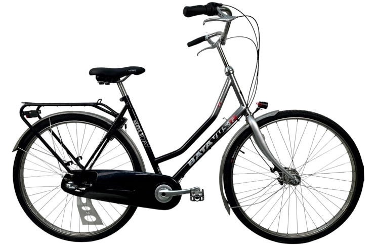 Damesfiets Batavus Holliday 28"/54cm/zwart-grijs