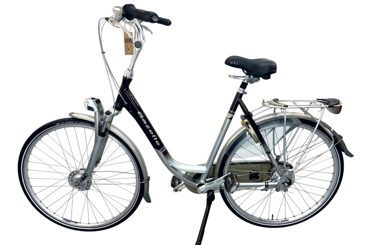 Damesfiets Gazelle Furore28"/57cm/zwart-grijs