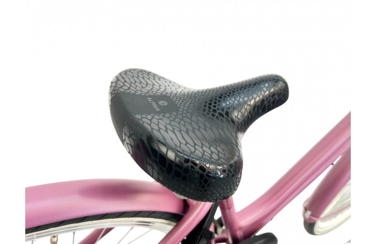 Damesfiets Alpina Mood 26" 42cm donkerpaars mat