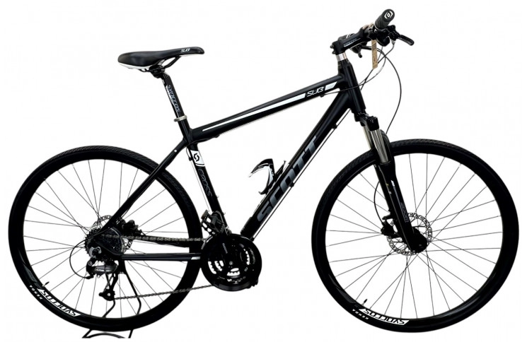 Herenfiets Scott Cross 28"/51cm/zwart