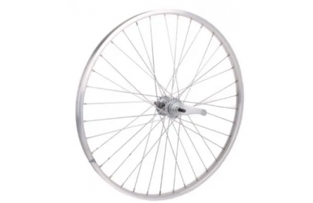 Achterwiel 28x1 5/8x1 3/8 Aluminium velg, KT remnaaf