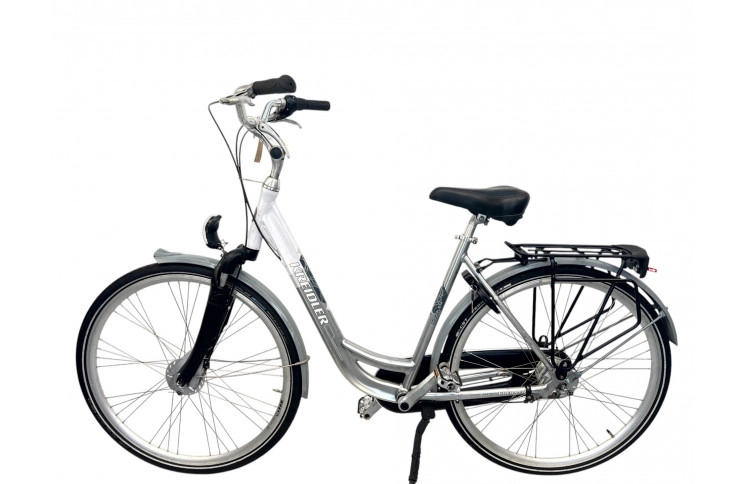 Damesfiets Kreidler Harlem 28" M/53 grijs-wit