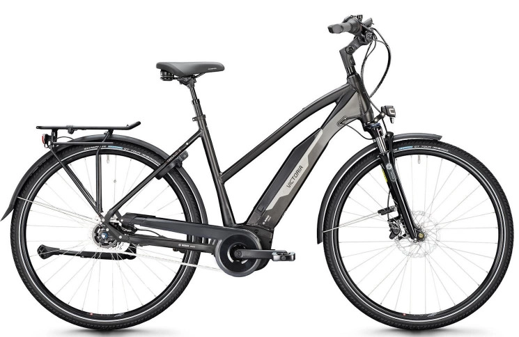 VICTORIA Elektrische trekkingfiets TRESALO 3 №1 28"/48cm-M/7/cosmos antraciet mat/02920743