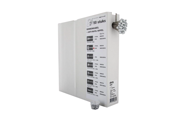 Slurf Binnen Remkabel RVS 