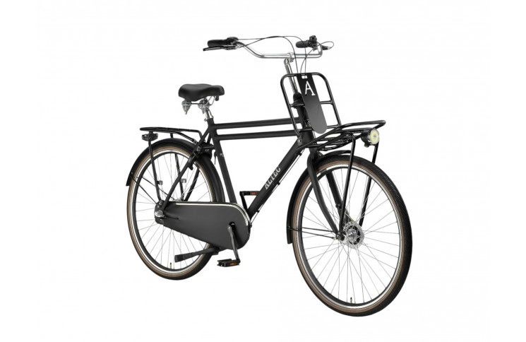 Herenfiets Altec Retro Transport 28"/57cm/mat-black