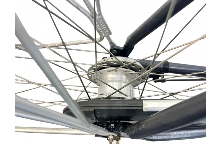 Damesfiets Raleigh 28" 54 cm grijs