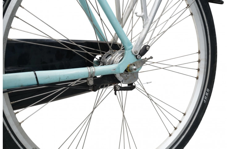 Damesfiets Batavus Blockbuster 28"/56cm/Blauw-bruin