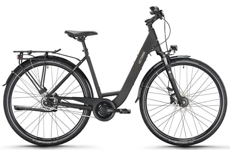 VICTORIA Trekkingfiets TREQANA 7 №1 28"/56cm-L/8/leigrijs mat/02921265