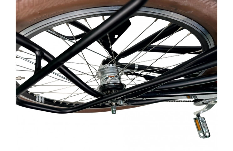 Damesfiets Puch 26"/51cm/zwart