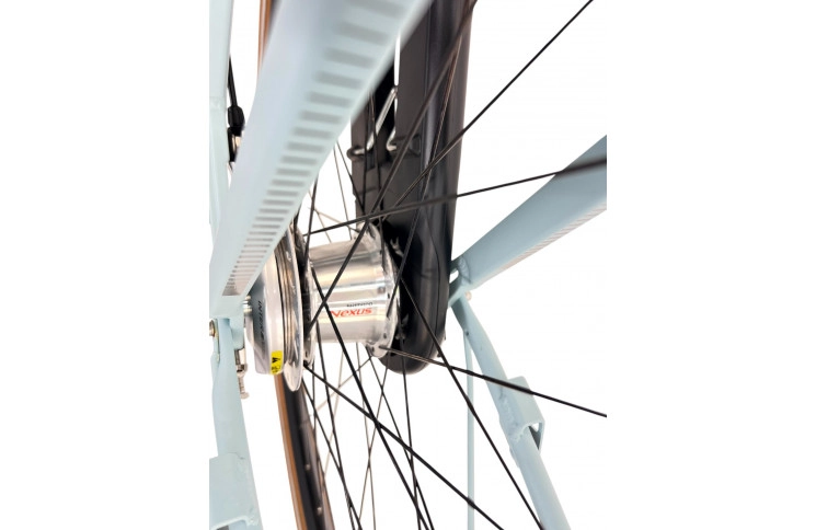 Damesfiets Cortina Foss D/al/28/blauw/stad/f57