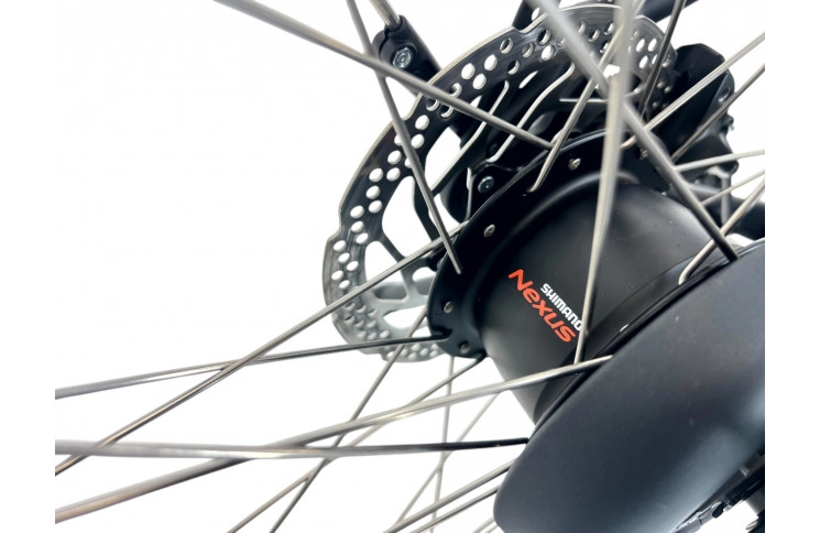 E-BIKE VOGUE INFINITY M300, 8SP 1, HYDRAULIC, 48CM, MATT-BLACK 36V/13Ah/80Nm/468Wh