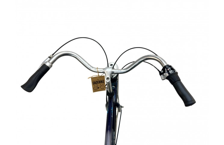 Herenfiets Azor Jepsey 28"/60cm/Grijs-blauw