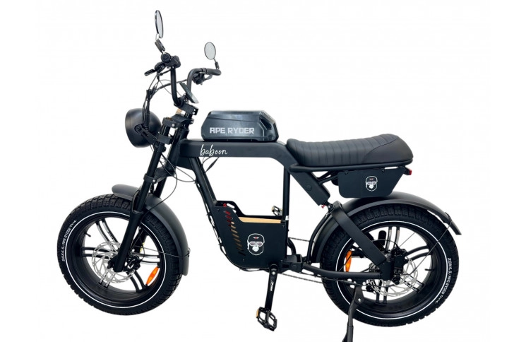 E-BIKE DIABLO BABOON 20" matt black (48V 15Ah 696Wh)