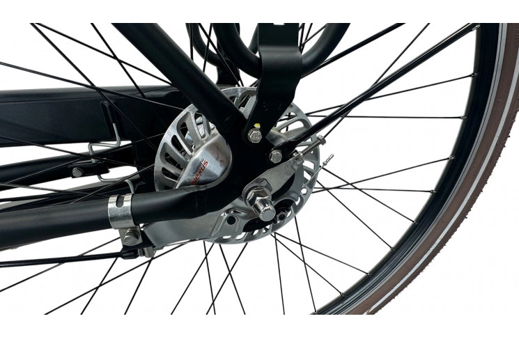 Damesfiets Avalon E-Cargo N7 28"/50cm/Zwart/36V 12Ah 432Wh