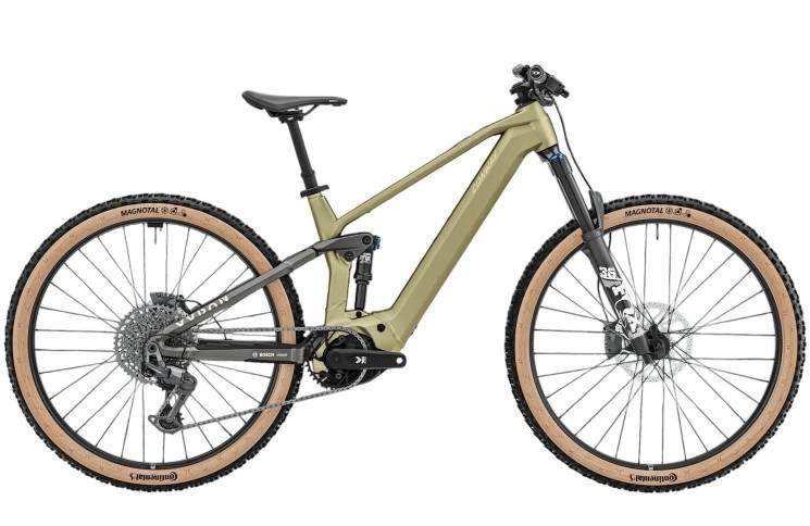 CONWAY Elektrische MTB Full-Suspension Xyron S 4.0 №1 29"/39cm-S/12/brons mat - donkergrijs mat/02810847
