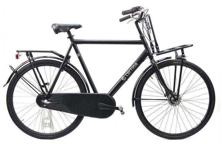 Transportfiets Cortina U1 28" XXL/65 mat zwart