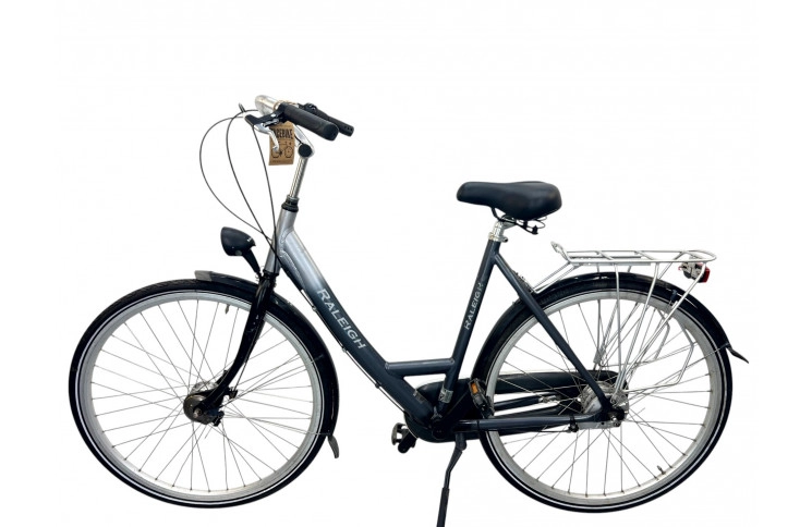 Damesfiets Raleigh 28" 54 cm grijs