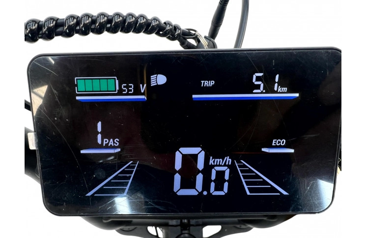 E-BIKE DIABLO COOPER 20"/mat-zwart/15Ah 48V 720Wh