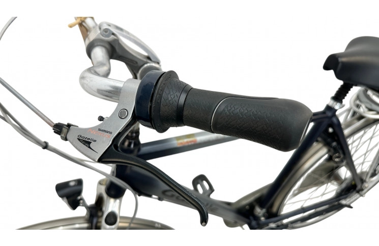 Man's bicycle Gazelle Chamonix 28"/55cm/Black-gray