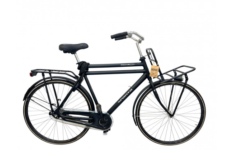 Herenfiets Sparta Pick UP black/28/m/tr/al