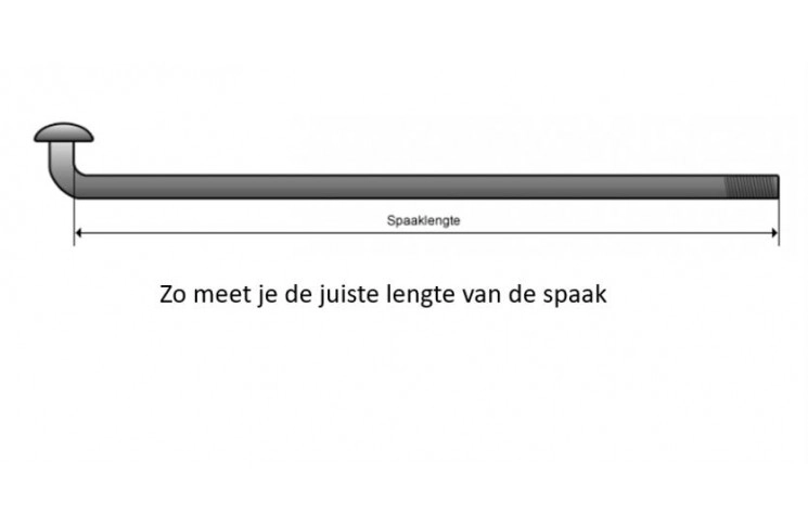 Alpina spaak 14G ø2.00mm/Fg 2.3, RVS, zwart