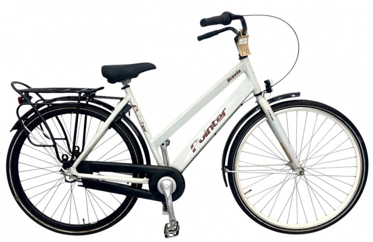 Damesfiets POINTER BRAVIA w/grey/28/al/sity/53cm