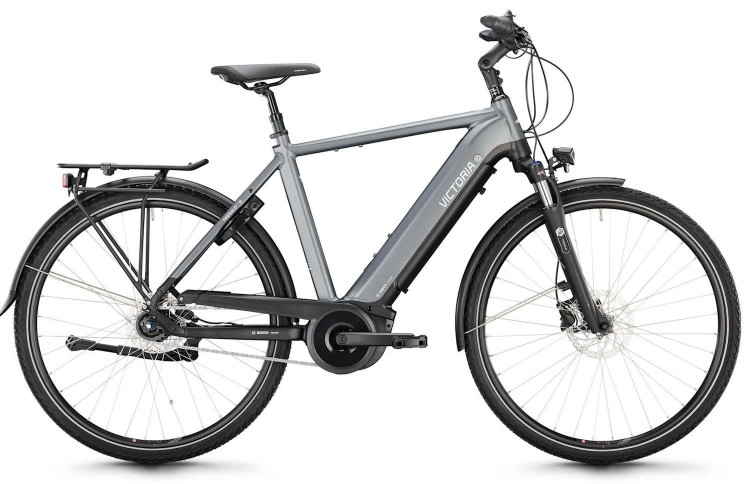 VICTORIA Electric trekking bike TRESALO 11 №1 28"/50cm-S/7/carbonite grey matt/02920198