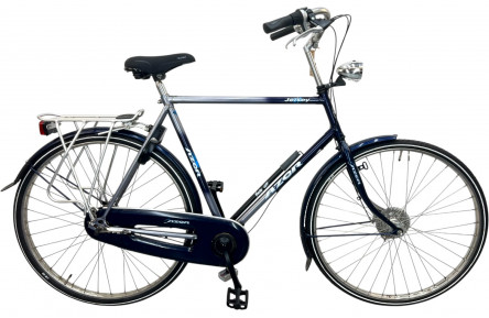 Herenfiets Azor Jepsey 28"/60cm/Grijs-blauw