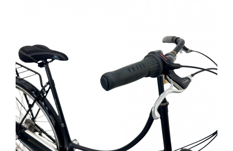 Damesfiets Facebike Mafiets 28" 57 cm zwart matt