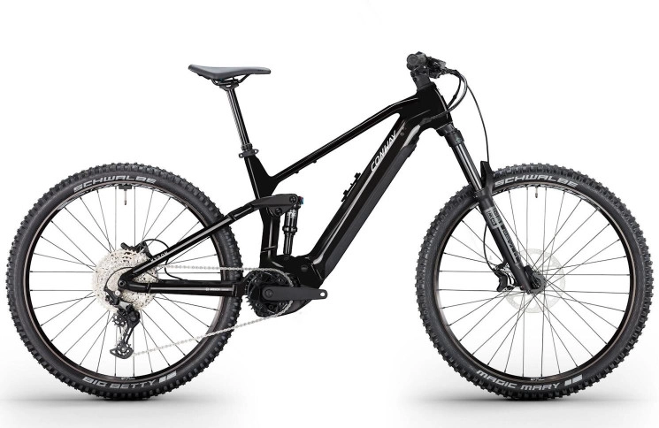 CONWAY Elektrische MTB Full-Suspension Xyron ST 4.0 №1 29"/44cm-L/12/zwart - zwart/02810425