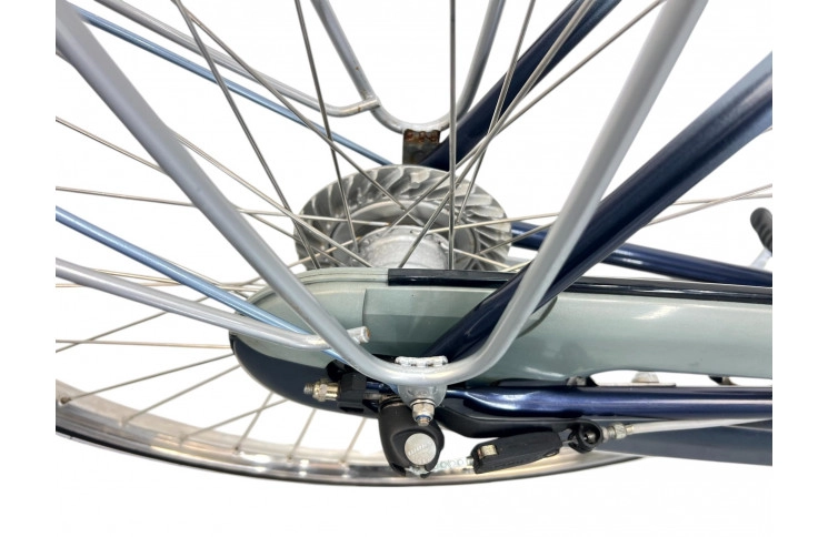 Woman's bicycle Gazelle J4F W/st/blauw/28/stad/f57