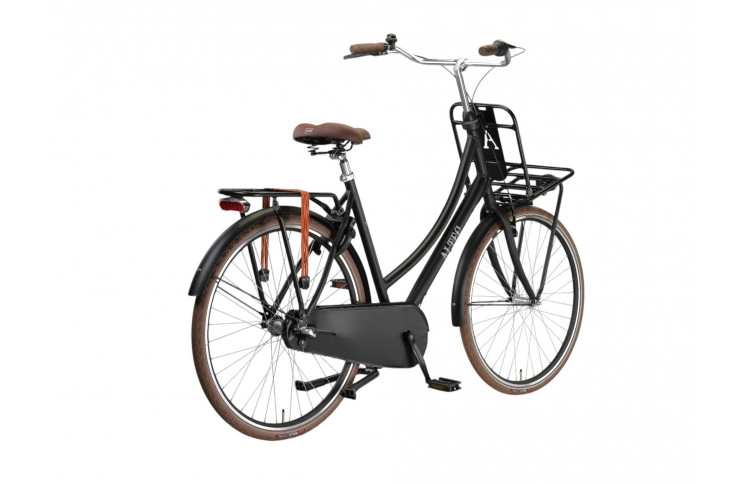 Damesfiets Altec Vintage 28"/57cm/Mat-zwart/Transportfiets/N-3