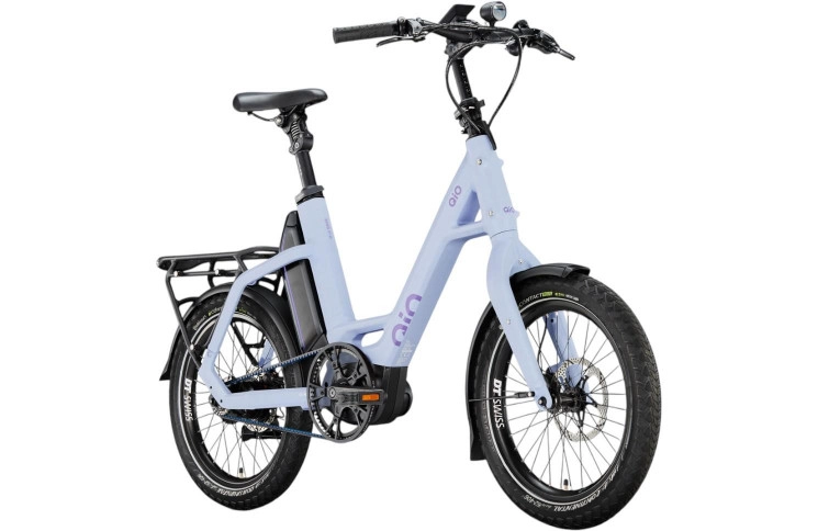 QiO Elektrische compactfiets EINS P-R №1 20"/48cm/14/zoete lavendel mat/02652095