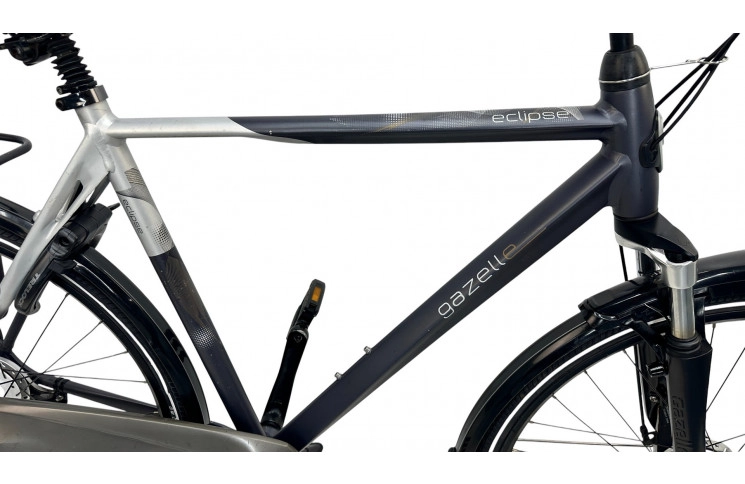 Herenfiets Gazelle Eclipse 28"/57cm/Grijs