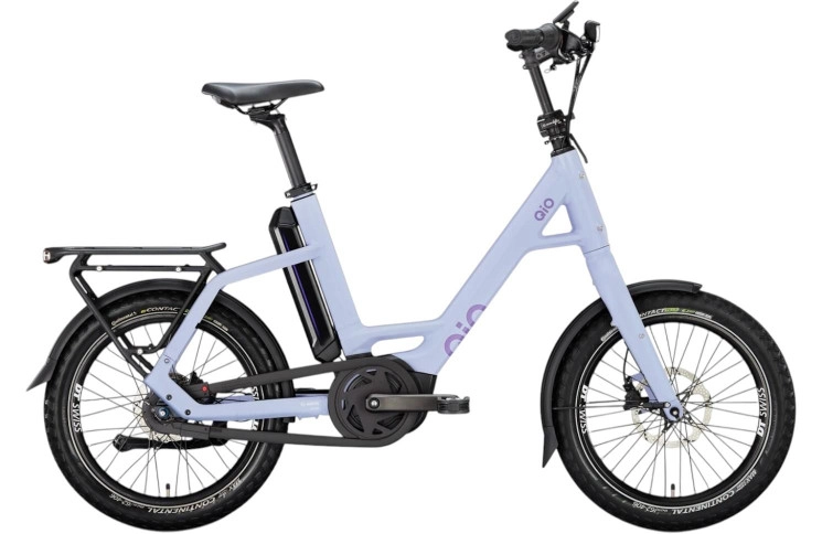 QiO Elektrische compactfiets EINS AP-8 №1 20"/48cm/8/zoete lavendel mat/02652015
