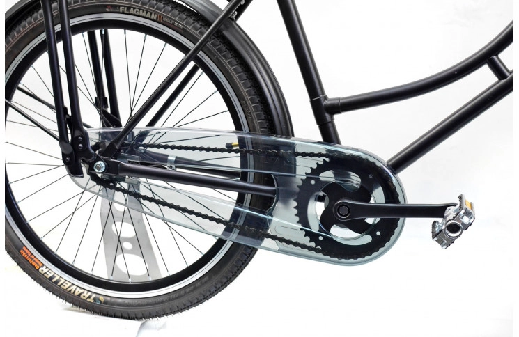 Meisjesfiets BSP 24" 42 zwart mat