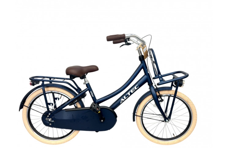 Meisjesfiets Altec Urban 20/32cm/Transportfiets Jeans Blauw