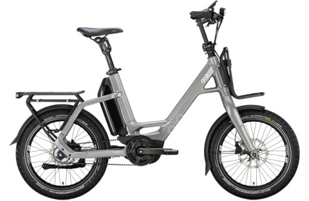QiO Elektrische compactfiets EINS+ P-5 №1 20"/48cm/5/loodmetaal/02652056