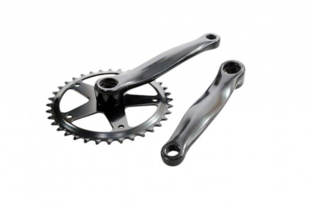 HZB CRANKSTEL 36 TANDS 152 MM CRANKLENGTE ZWART1836152-STZW