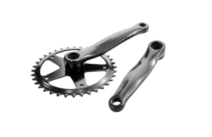 HZB CRANKSTEL 36 TANDS 152 MM CRANKLENGTE ZWART1836152-STZW