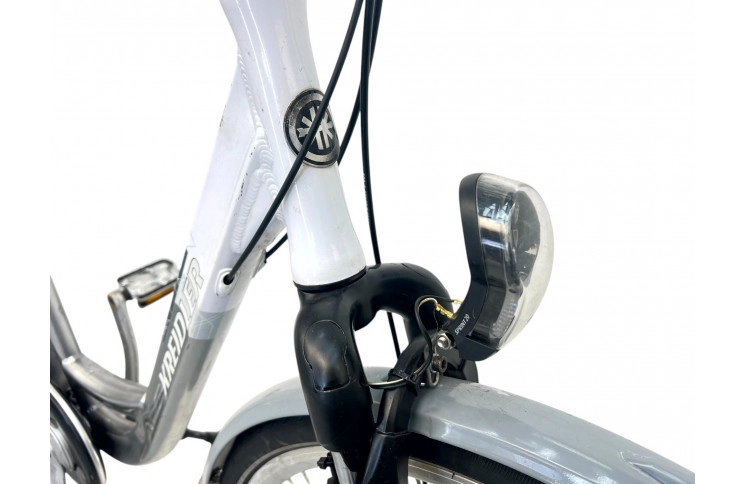 Damesfiets Kreidler Harlem 28" M/53 grijs-wit