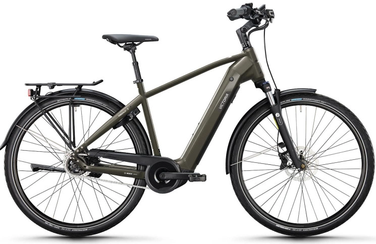 VICTORIA Electric trekking bike TRESALO 5 №2 28"/46cm-S/5/slate grey/02921170
