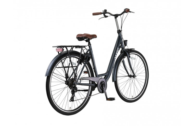 Damesfiets Altec Metro 28"/52cm/rook-grijs