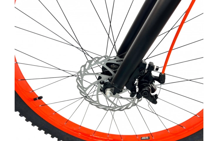 Volare Gradient Kinderfiets 26"/33 cm/Zwart-Oranje-Rood/22671