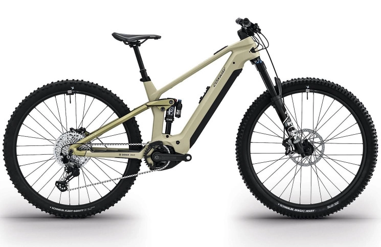 CONWAY Elektrische MTB Full-Suspension Xyron LT 9.0 №2 29"/44cm-L/12/woestijnmat - brons mat/02810835