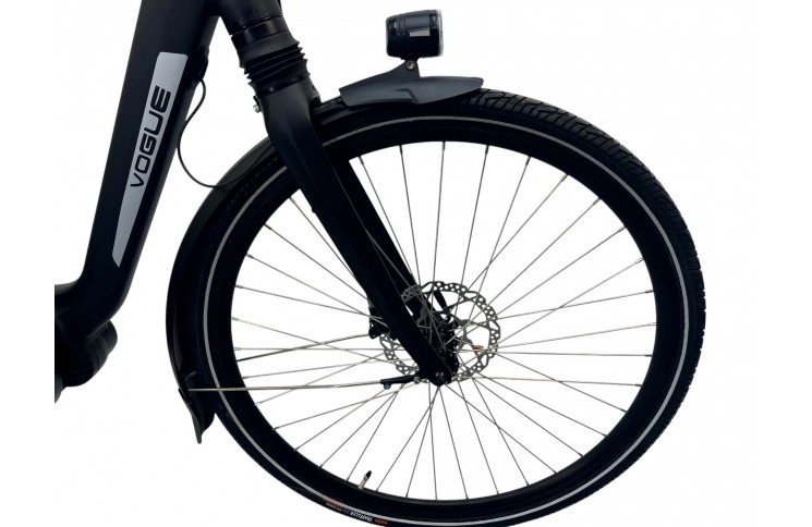 E-BIKE VOGUE MIO M300, 8SP 1, HYDRAULIC, 46CM, MATT-BLACK 13Ah/80Nm/468Wh