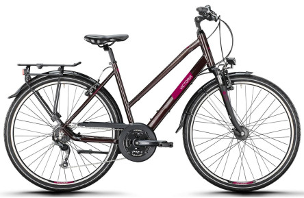 VICTORIA Trekkingfiets TREQANA 2 28"/46cm-S/24/rossobruin/02985943